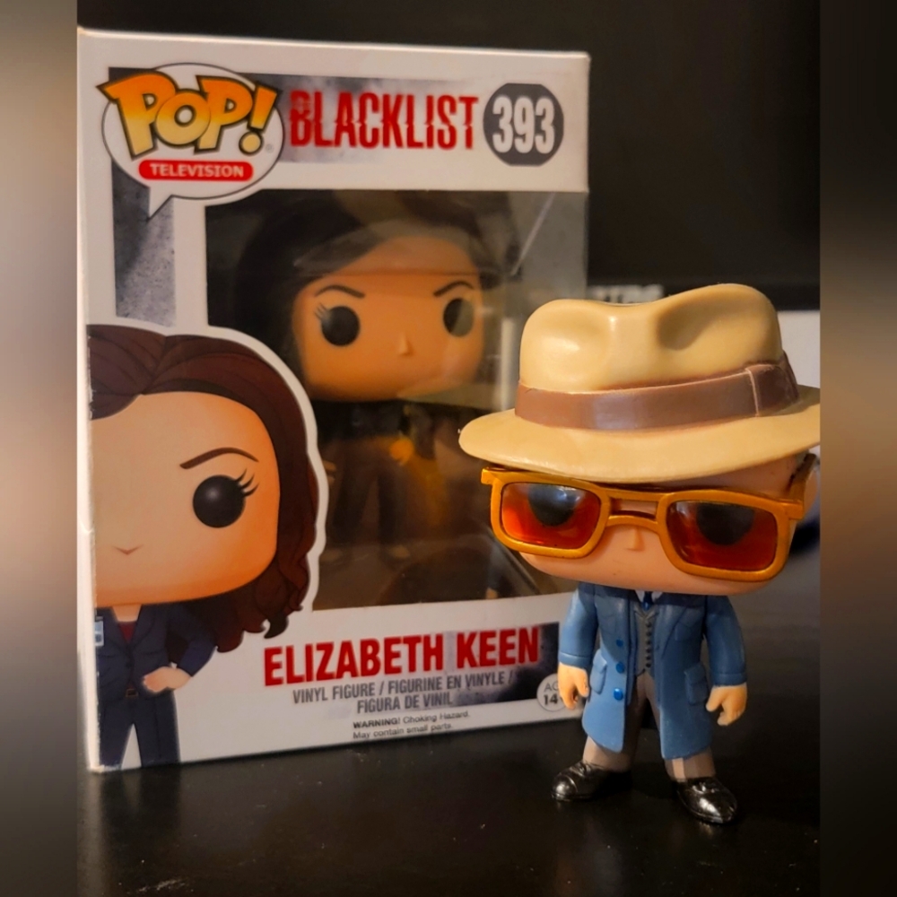 Funko Blacklist Red Reddington #392 Loose Elizabeth KEEN 393